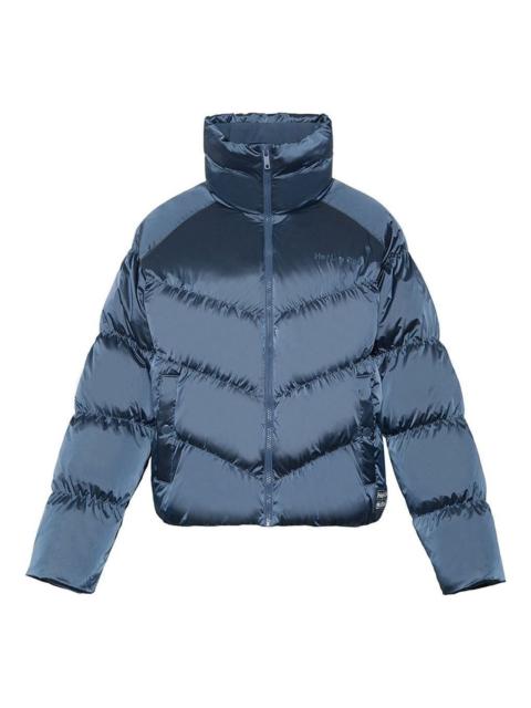 Li-Ning (WMNS) Li-Ning BadFive Short Puffer Jacket 'Dark Blue' AYMR090-3