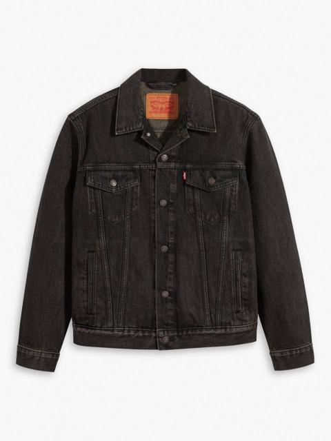 Levi's Levi's x Stussy Dyed Jacquard Trucker Jacket 'Black