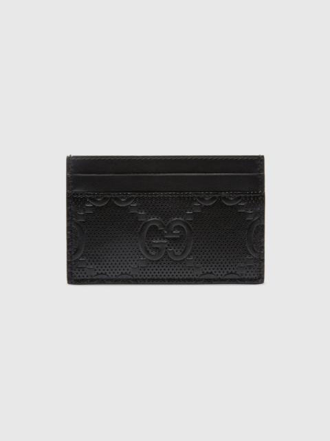 GUCCI GG embossed card case