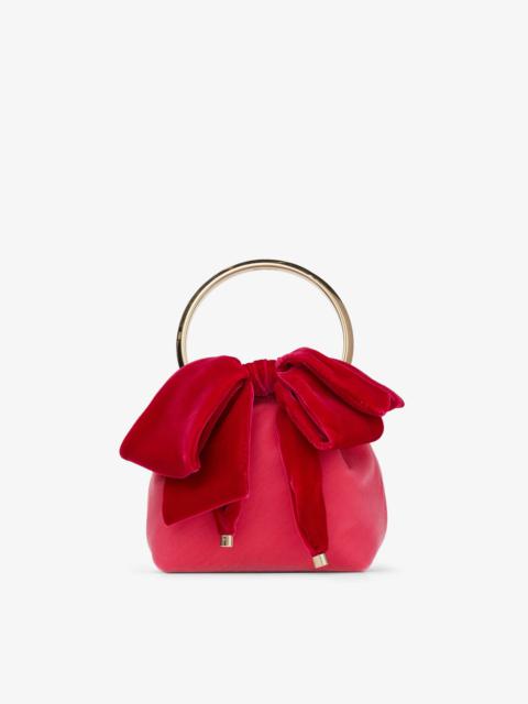 JIMMY CHOO Bon Bon
Candy Pink Velvet Bag With Bow