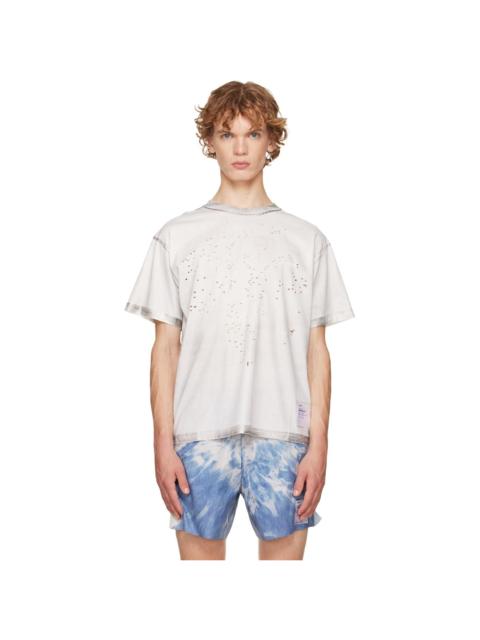 SATISFY White & Silver MothTech Running T‑shirt