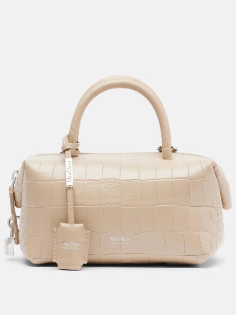 Max Mara Boston leather tote bag