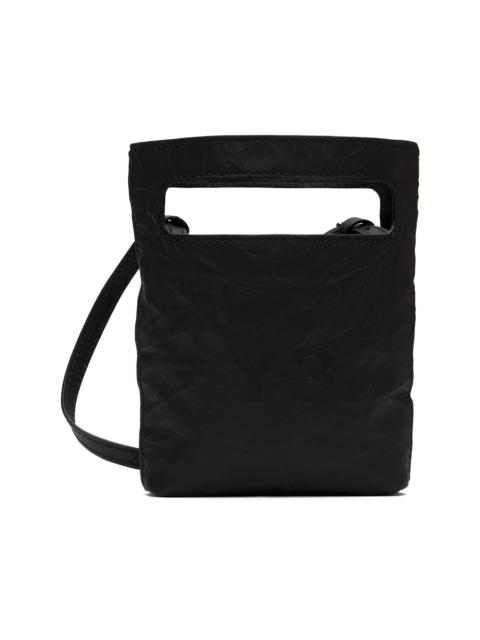 Y-3 Black Mini Tote Crossbody Bag