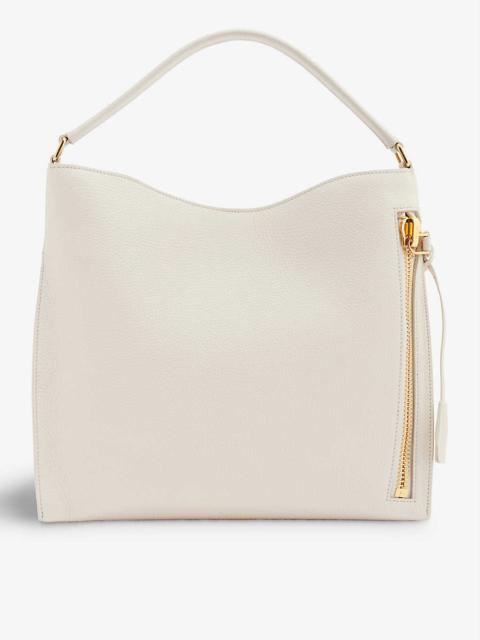 Alix small leather tote bag