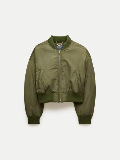 J.CREW Puffer bomber jacket with PrimaLoft®