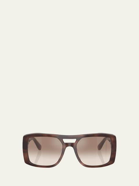 Brunello Cucinelli BC4012S Square Acetate Sunglasses