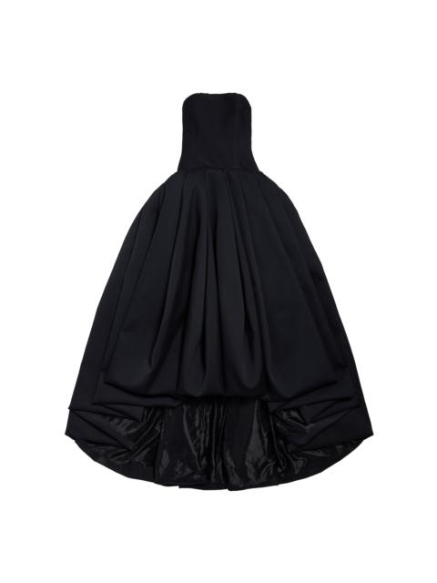 BALENCIAGA Wool-Blend Scuba Maxi Dress