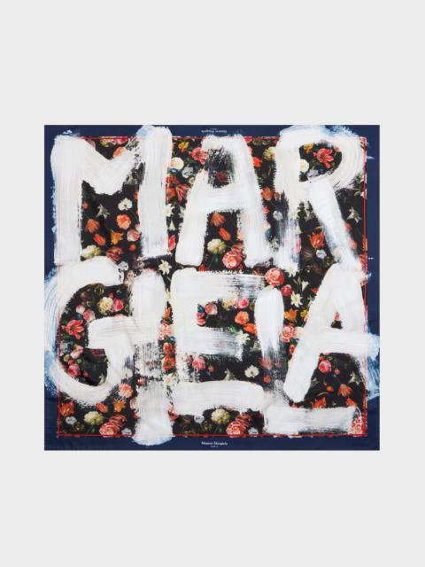 Maison Margiela Printed Silk Scarf