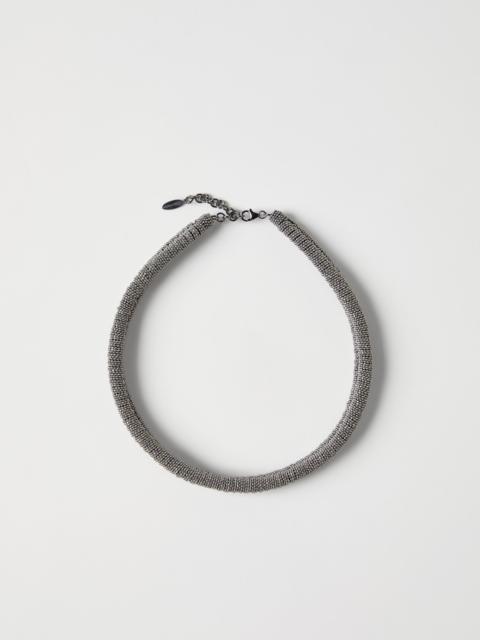 Brunello Cucinelli Precious braided choker