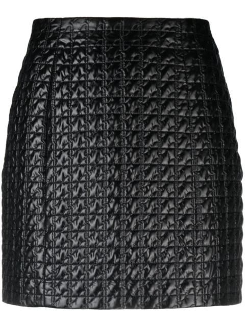 PATOU quilted shell miniskirt