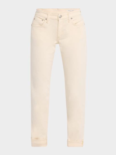 rag & bone Dre Low-Rise Slim Boyfriend Jeans