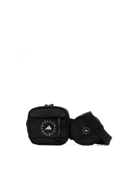 adidas logo-print zip-up belt bag