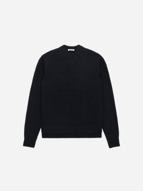 3sixteen Alpaca Crewneck - Black