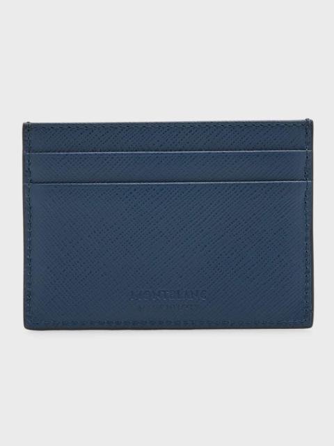 Montblanc Men's Sartorial Saffiano Leather Card Holder