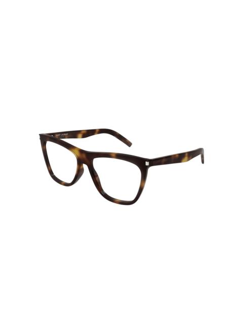 SAINT LAURENT wayfarer-frame glasses