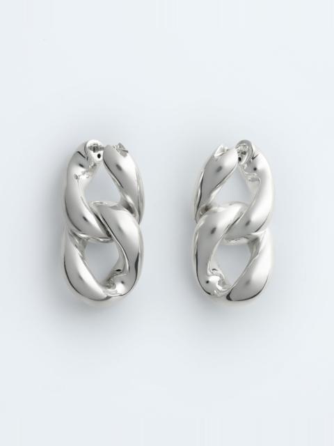 Bottega Veneta Prisma Chain Earrings