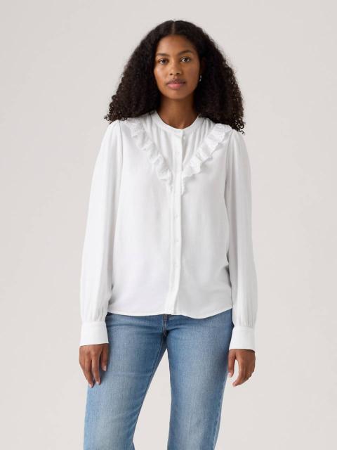 Levi's JANE EYELET BLOUSE