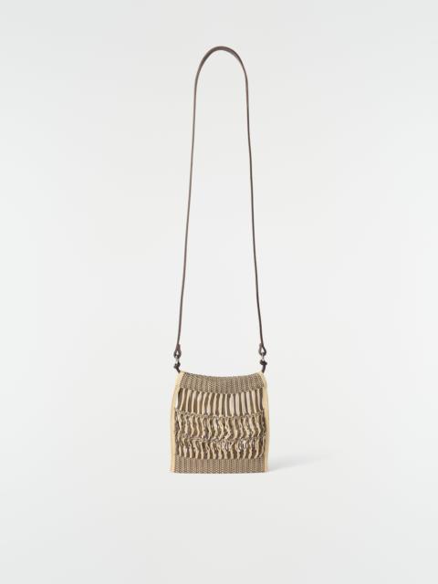 Lemaire MINI CROSSBODY FILT NET BAG