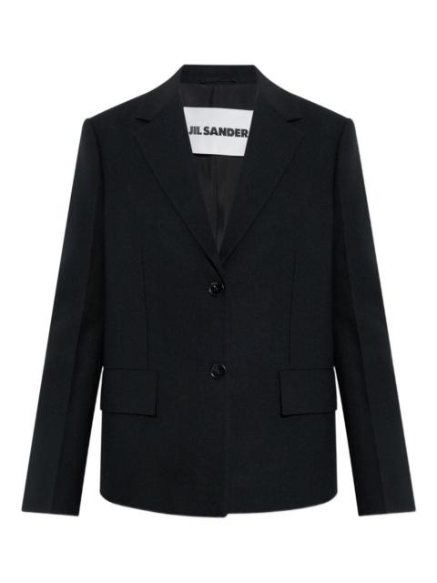 Jil Sander notched-lapel wool blazer