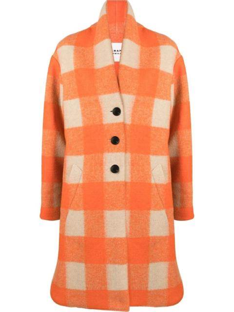 Isabel Marant Étoile Gabriel checked coat