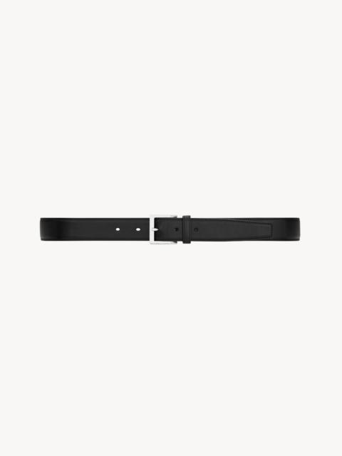 SAINT LAURENT VADIM BELT IN SMOOTH LEATHER