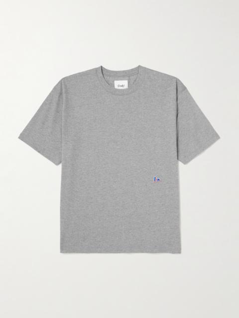 Drake's HIM Hiking Logo-Embroidered Cotton-Jersey T-Shirt
