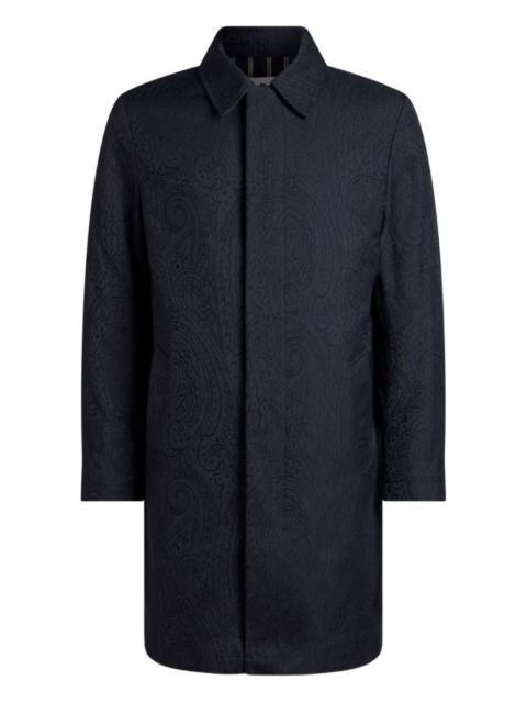 Etro patterned-jacquard coat