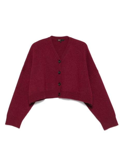 maje cropped cardigan
