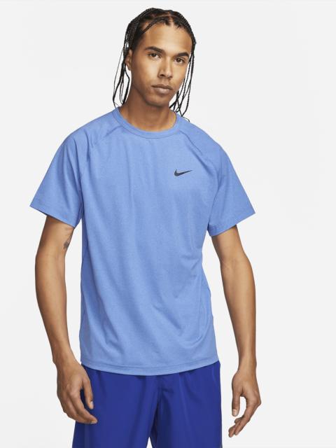 Nike 나이키 준비 남자의 말-FIT 짧은 소매 피트니스 탑