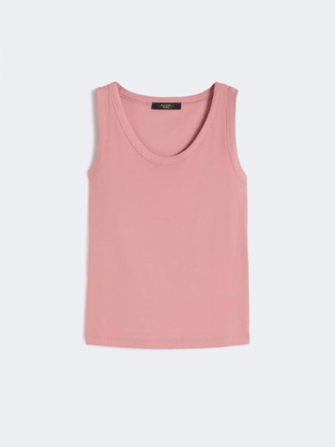 WEEKEND Max Mara Stretch cotton top - ANTIQUE ROSE