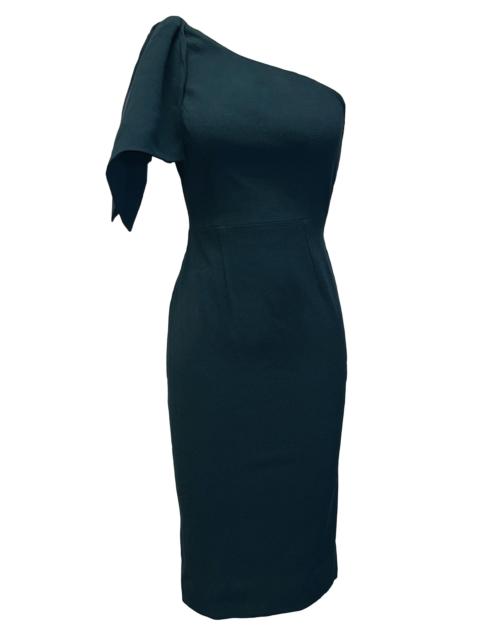 Dress The Population Women's Tiffany One-Shoulder Dress - Pine