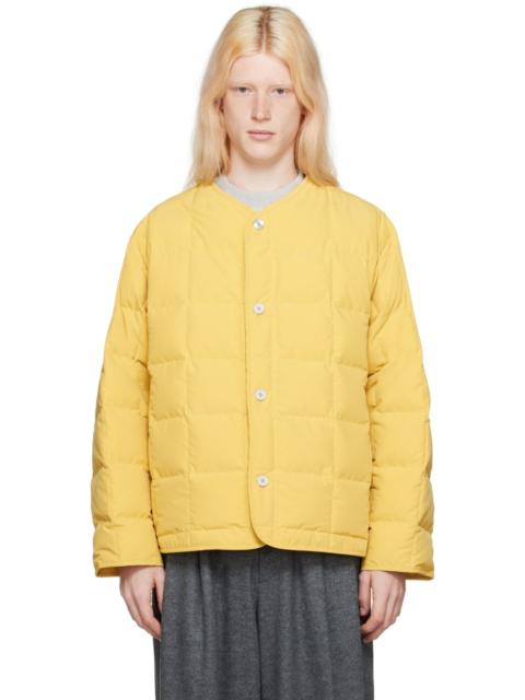 Jil Sander Jil Sander – Recycled Polyester Down Jacket Olive Gold