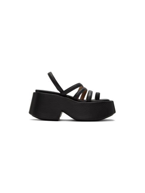 Marsèll Black Zeppo Sandals