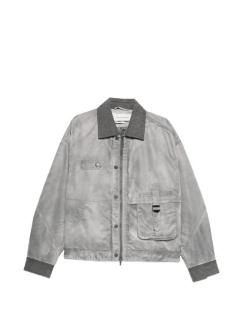 FENG CHEN WANG button-detail bomber jacket
