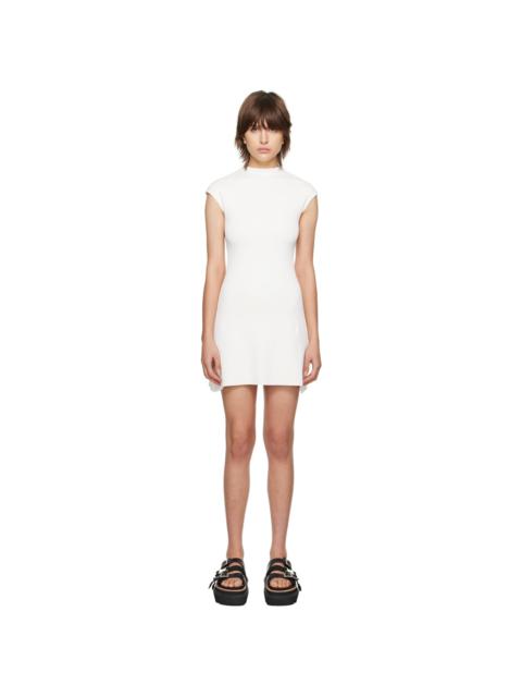 SSENSE Exclusive White Qipao Minidress