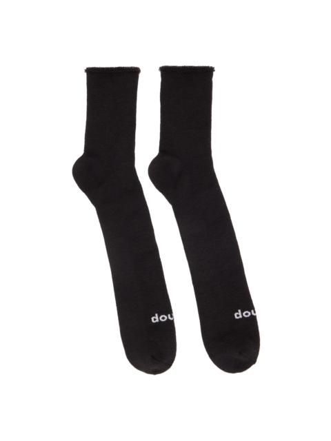 doublet Black Big Feet Socks