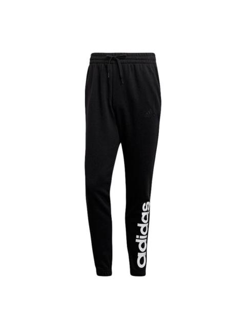 adidas M Lin Ft Te Pt Logo Printing Bundle Feet Sports Pants Black GK8897