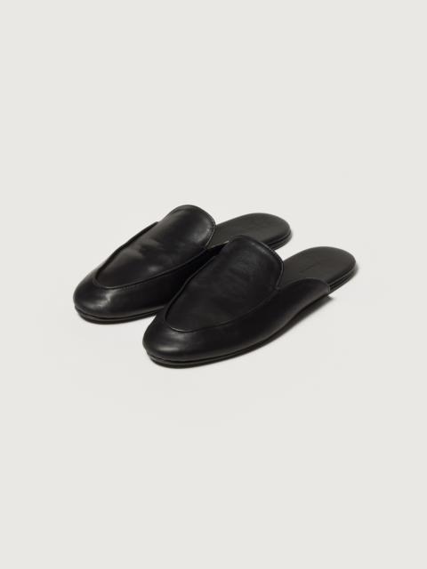 AURALEE SOFT LEATHER MULE