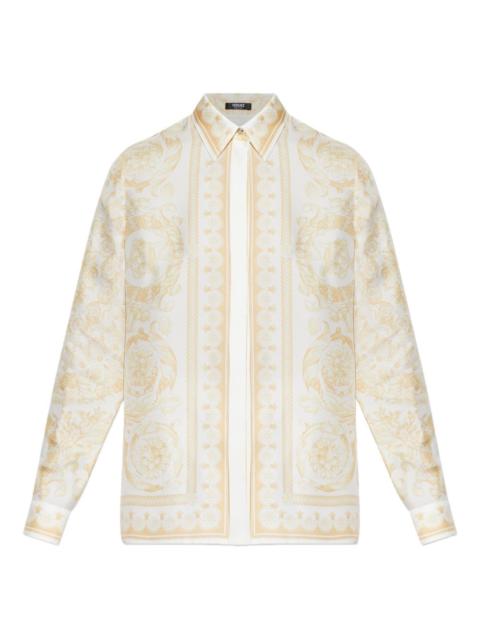 VERSACE Barocco-print shirt