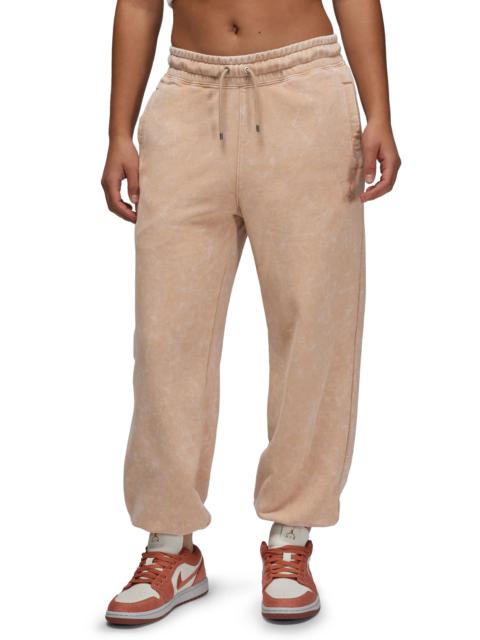 Flight Washed Fleece Sweatpants in Legend Medium Brown/Desert