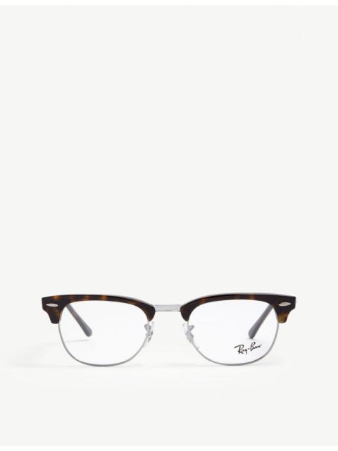 Ray-Ban Clubmaster rectangle-frame glasses