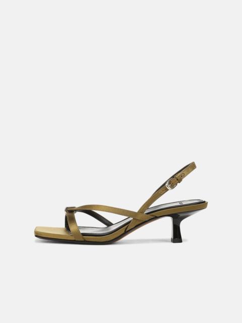 Vince Tali Satin Slingback Sandal