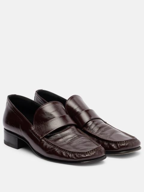PHOEBE PHILO Man's leather loafers