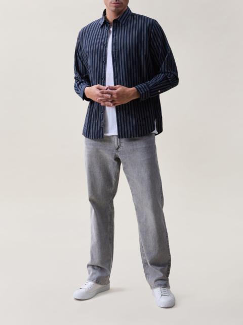 rag & bone Griffin Poplin Striped Shirt
