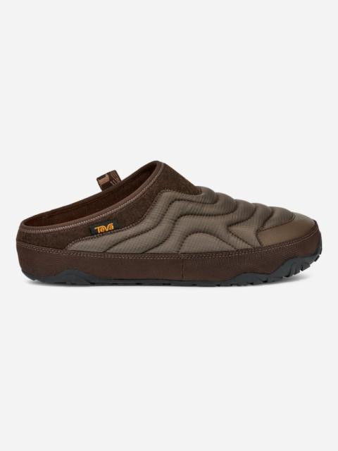 Teva Men's ReEmber Terrain Slip On Boot in Slate Black/Chocolate Brown
