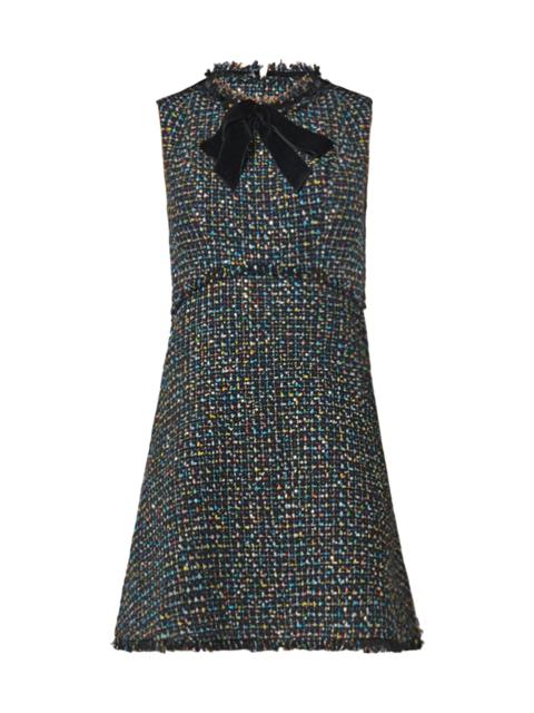 Shoshanna Women's Alicia Tweed Minidress - Jet Multi