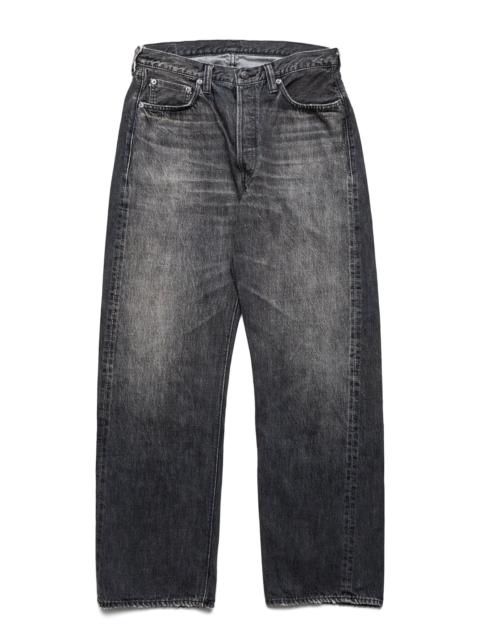 FULLCOUNT 0105BKHW Wide Straight Dartford - Black