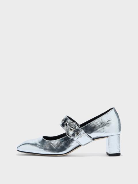 Aeyde Lina Eyelet Mary-Jane Pumps