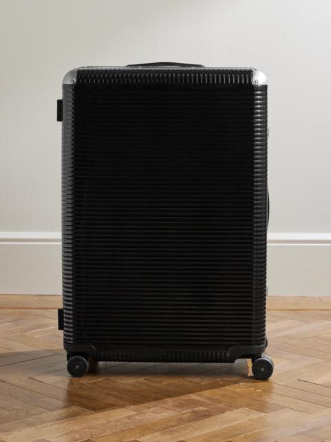 FPM Milano Bank Light L Leather-Trimmed Makrolon® Polycarbonate Spinner Suitcase