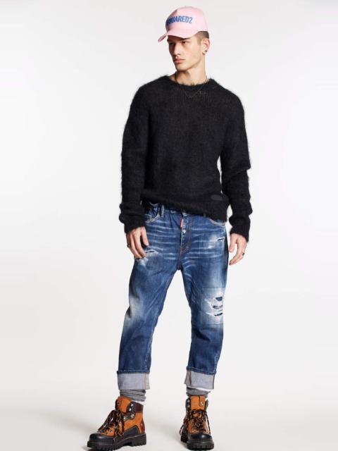 DARK RIPPED WASH BIG BROTHER JEANS